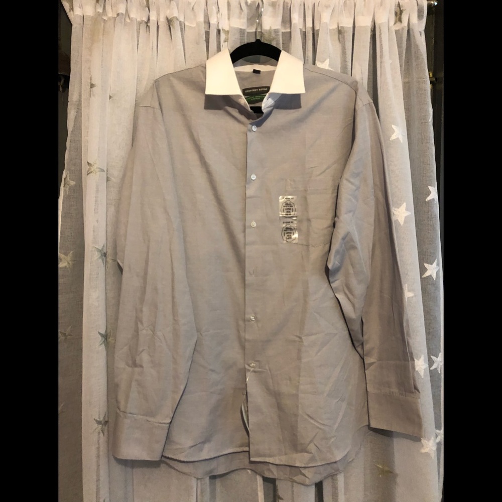 Geoffrey Beene Classic Fit - 16.5  34-35 NWT